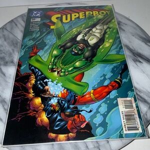 Superboy #20 Vol. 3 1995 DC Comics High Grade Comic Book P40-280 Backer Board